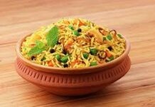 Veg Biryani – Spicy Indian Rice Dish Delight Veg Biryani