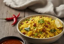 Delicious Tarri Poha Recipe – A Flavorful & Irresistible Breakfast Tarri poha